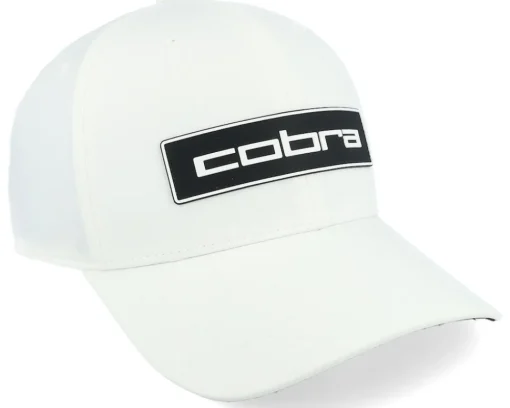 Hot Cobra Tour Tech Cap /Black Adjustable - White