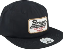 Snapback-Brixton Township Black Snapback -