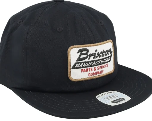 Snapback-Brixton Township Black Snapback -