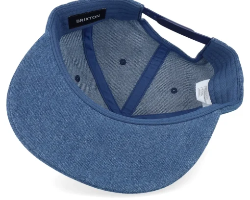 Snapback-Brixton Township Denim Blue Snapback -