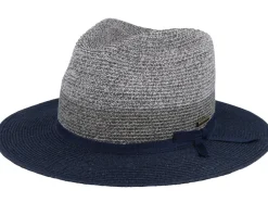 Fedora-Stetson Toyo Blue/Grey Traveller -