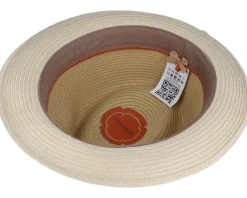 Trilby Hats-Stetson Toyo Light Yellow/Beige Trilby -