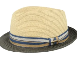 Outlet Stetson Toyo Olive/Beige Trilby -