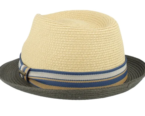 Outlet Stetson Toyo Olive/Beige Trilby -
