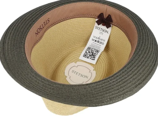 Outlet Stetson Toyo Olive/Beige Trilby -