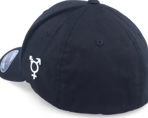 Best Iconic Transgender Symbol Side Black Flexfit -