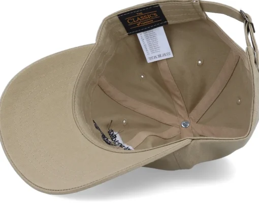 New Bacpakr Travel Addict Khaki Dad Cap Adjustable -