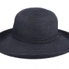 Best Sur la tête Traveller Black Sun Hat -