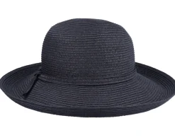 Best Sur la tête Traveller Black Sun Hat -
