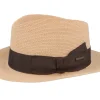 Straw Hat-Stetson Traveller Hemp Natural Straw Hat -