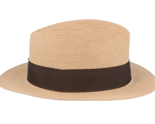 Straw Hat-Stetson Traveller Hemp Natural Straw Hat -
