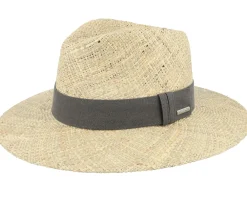 Fashion Stetson Traveller Seagrass Beige Straw Hat -