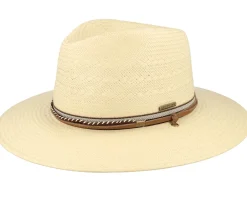 Straw Hat-Stetson Traveller Toyo Beige Straw Hat -
