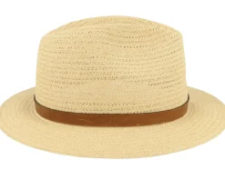 Straw Hat-Lierys Traveller Toyo Straw Hat - Beige