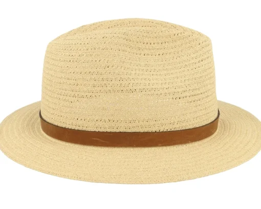Straw Hat-Lierys Traveller Toyo Straw Hat - Beige