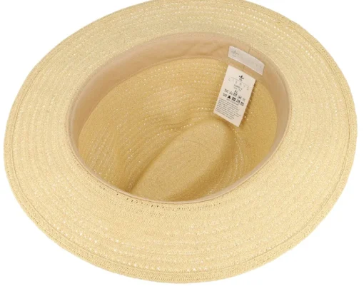 Straw Hat-Lierys Traveller Toyo Straw Hat - Beige