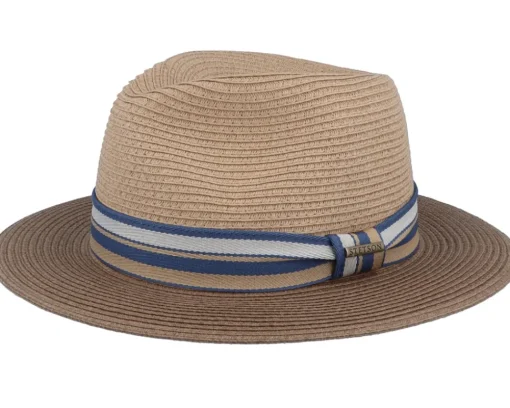 Outlet Stetson Traveller Toyo Khaki Straw Hat -