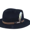 Fedora-Stetson Traveller Vitafelt Black Fedora -