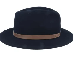 Fedora-Stetson Traveller Vitafelt Black Fedora -