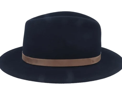 Fedora-Stetson Traveller Vitafelt Black Fedora -