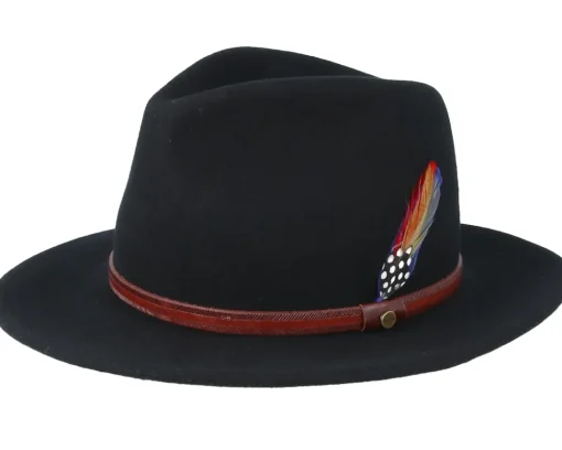 Fashion Stetson Traveller Woolfelt Black -