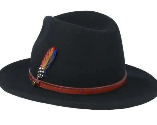 Fashion Stetson Traveller Woolfelt Black -