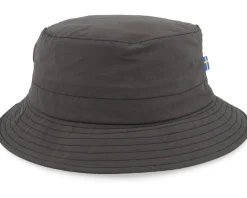 Buckets-Fjällräven Travellers Mt Hat Dark Grey Bucket -