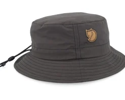 Buckets-Fjällräven Travellers Mt Hat Dark Grey Bucket -