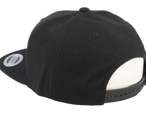Snapback-Iconic Tre Kronor Side Panel Black Snapback -