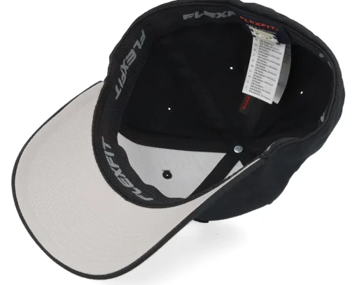 Outlet Hunter Tree Mountain Silhouette Wooly Combed Black Flexfit -