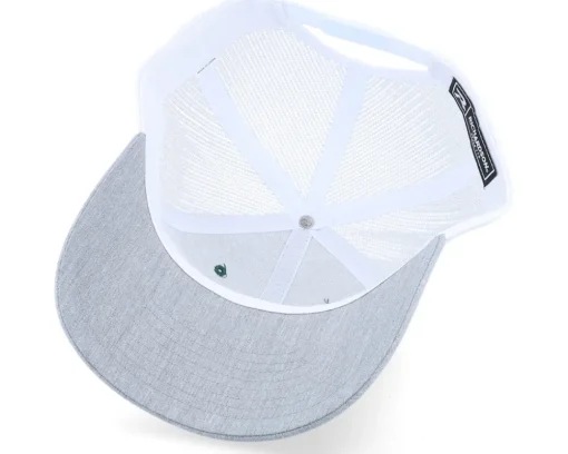 New Richardson 112 Tri Dark /White/Heather Grey Trucker - Green