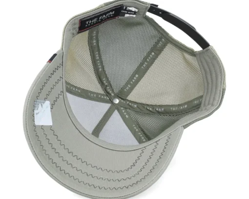 Trucker-Goorin Bros. Tri Gator Tri Tone Black/Olive A-Frame Trucker -