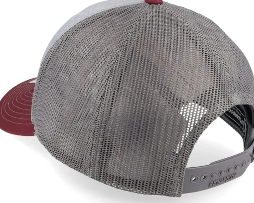 Blanks-Richardson 112 Tri Heather /Charcoal/Maroon Trucker - Grey