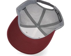 Blanks-Richardson 112 Tri Heather /Charcoal/Maroon Trucker - Grey