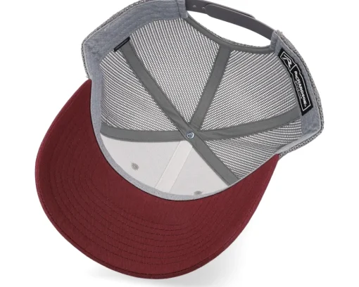 Blanks-Richardson 112 Tri Heather /Charcoal/Maroon Trucker - Grey