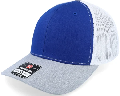 Blanks-Richardson 112 Tri Heather /Charcoal/Maroon Trucker - Grey