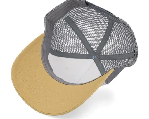 Hot Richardson 112 Tri Mink /Charcoal/Amber Gold Trucker - Beige