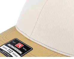 Hot Richardson 112 Tri Mink /Charcoal/Amber Gold Trucker - Beige
