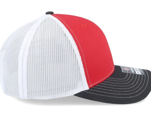 Blanks-Richardson 112 Tri /White/Black Trucker - Red
