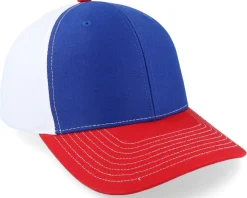 Adjustable-Richardson 312 Tri Royal/White/Red Adjustable - Blue