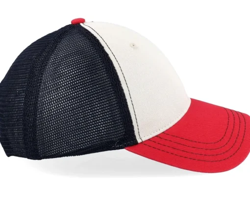 Trucker-Richardson 111 Tri Stone/Black/Red Trucker - Beige