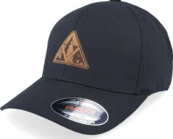 Flexfit-Wild Spirit Triangle Shape Mountain Patch Black Flexfit -