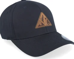 Flexfit-Wild Spirit Triangle Shape Mountain Patch Black Flexfit -