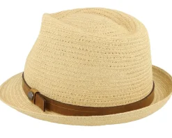 Clearance Lierys Trilby Toyo Straw Hat - Beige