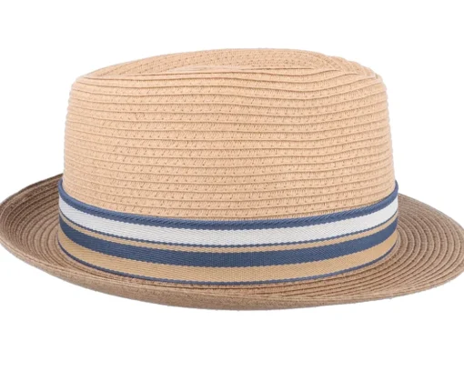 Best Stetson Trilby Toyo Beige Straw Hat -