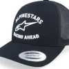 Discount Alpinestars Triple Hat Black/Black/White Trucker -