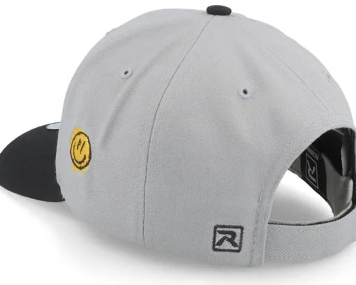 Adjustable-Lucid Smile Trippy Smiley Grey/Black Adjustable -
