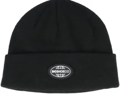 Cuff Beanies-DC Trotter Black Cuff -