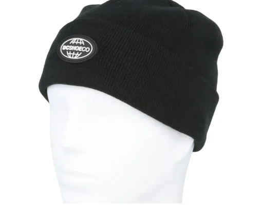 Cuff Beanies-DC Trotter Black Cuff -