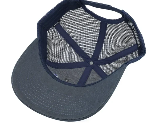 Trucker-Skillfish Trout C&r Logo 3d 112wf Fremont Solid Navy A-Frame Trucker - Blue
